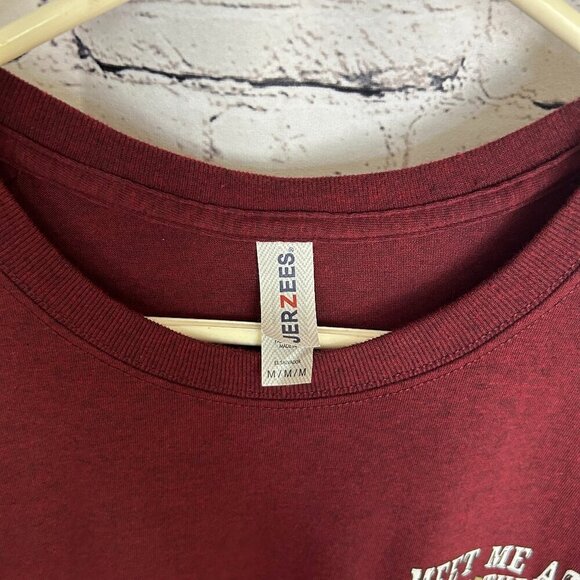 Ladies Jerzees "Meet Me At The Pumpkin Patch" T Shirt Size M - Picture 3 of 3